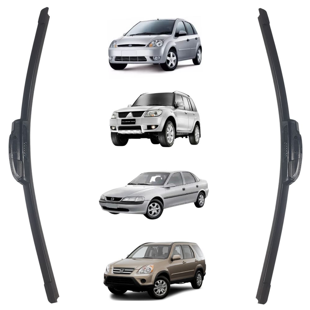 Par Palheta Aerofit Dianteira Bosch Chevrolet Vectra 1993 A 2005