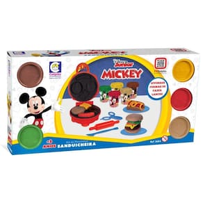 Kit Massinha Mickey Sanduicheira - Cotiplás