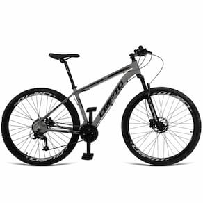 Bicicleta Aro 29 Cripto 18v Absolute Hidráulica Trava E K7 - Grafite-preto - 19"