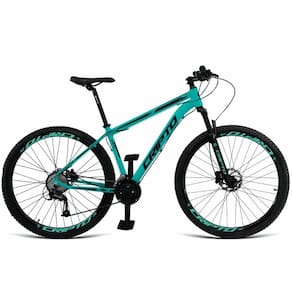 Bicicleta Aro 29 Cripto 21 Marchas Freios Disco C- Suspensão - Verde Anis-preto - 15"