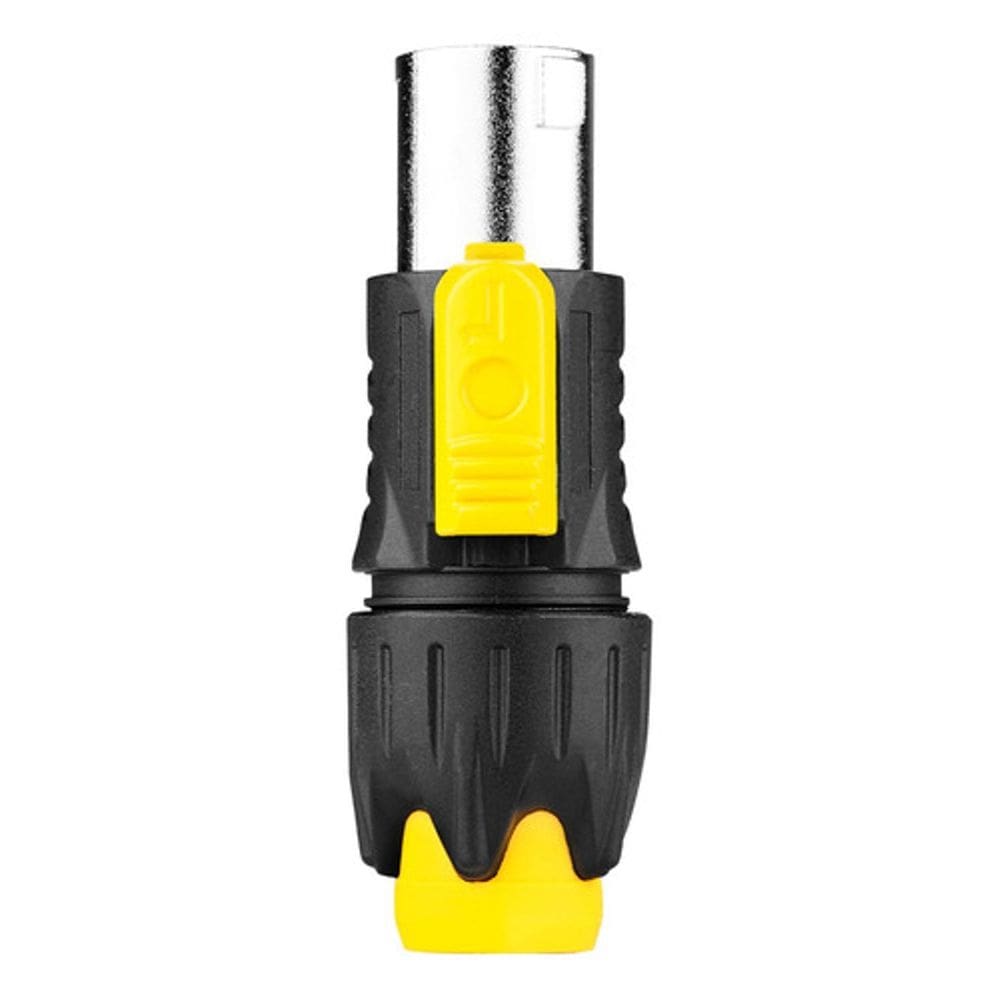 Conector Speakon Macho Linha 4 Vias Metálico Com Trava Mxt
