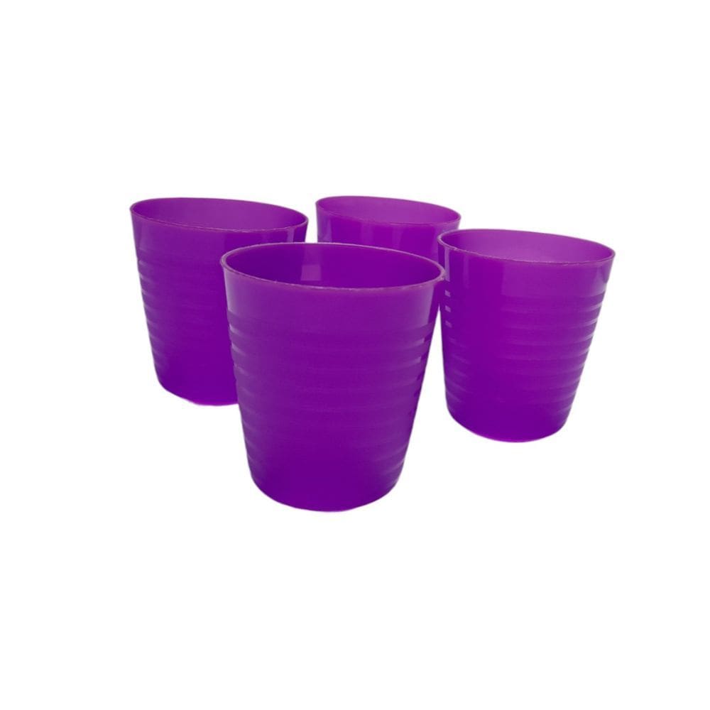 Kit 4 Copos Roxo