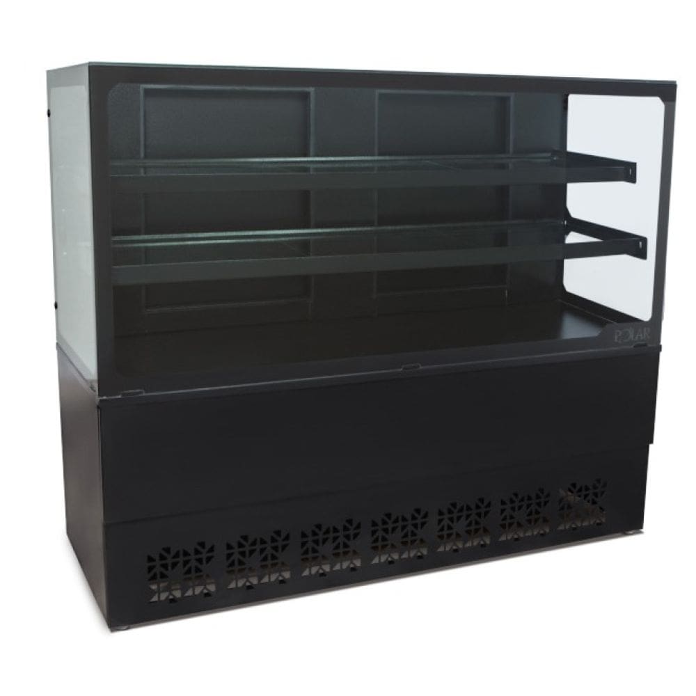 Vitrine Natural New Black 1,5M Polar  220v