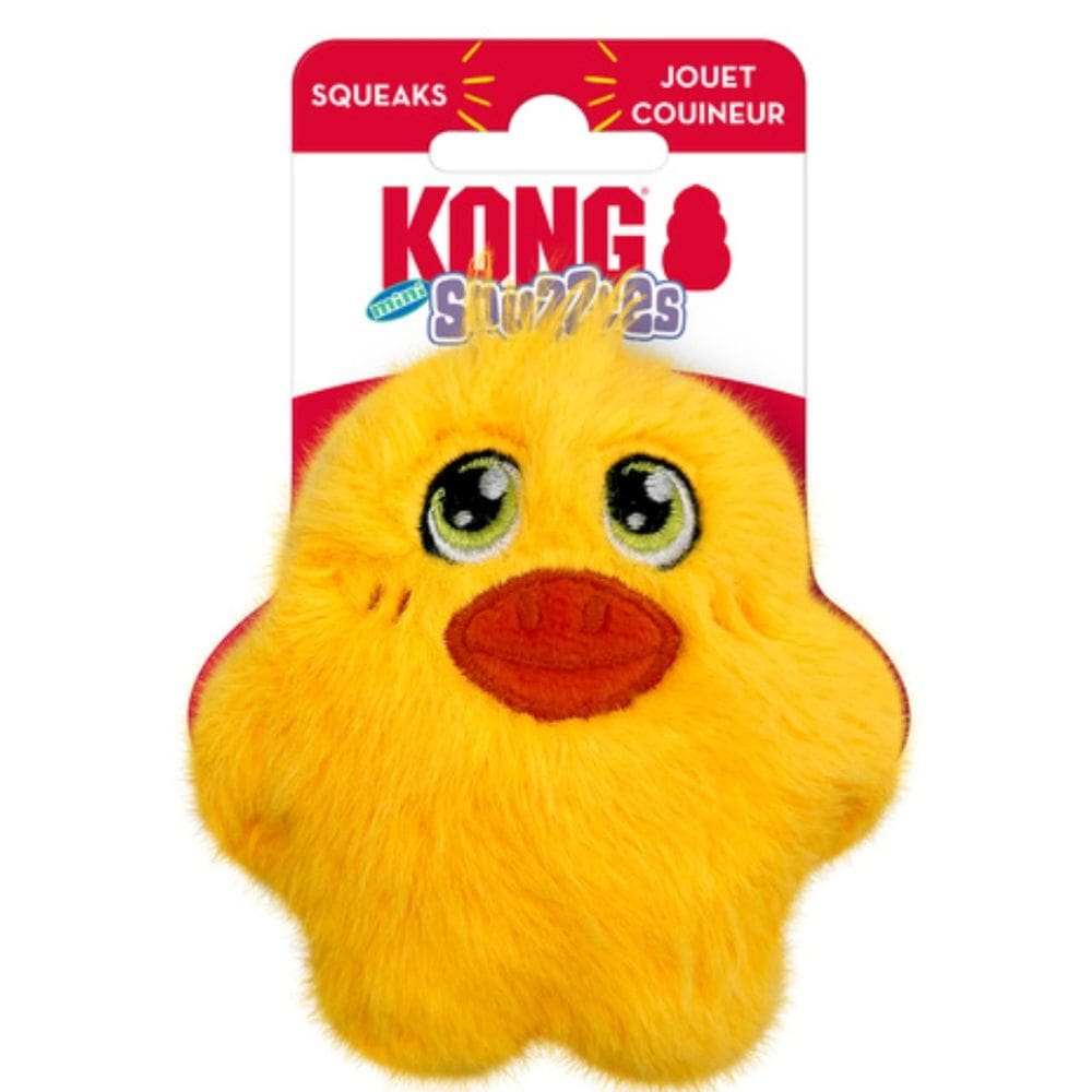 Brinquedo Pelucia Pato Kong Snuzzles Kiddos Mini Squeaker Dog Toy Extra Pequeno