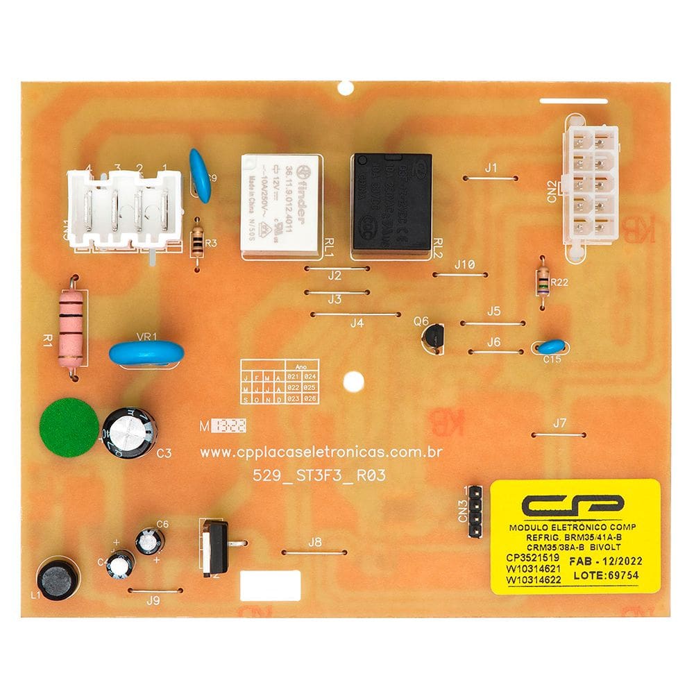 Placa Potência Brastemp Consul Brm35/41a Crm35/38 W10314621 CP