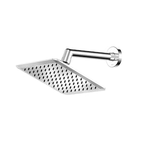 Chuveiro de parede Banheiro DocolSlim 1/2" 17x17cm 81 Crivos Cabeça Articulada Docol
