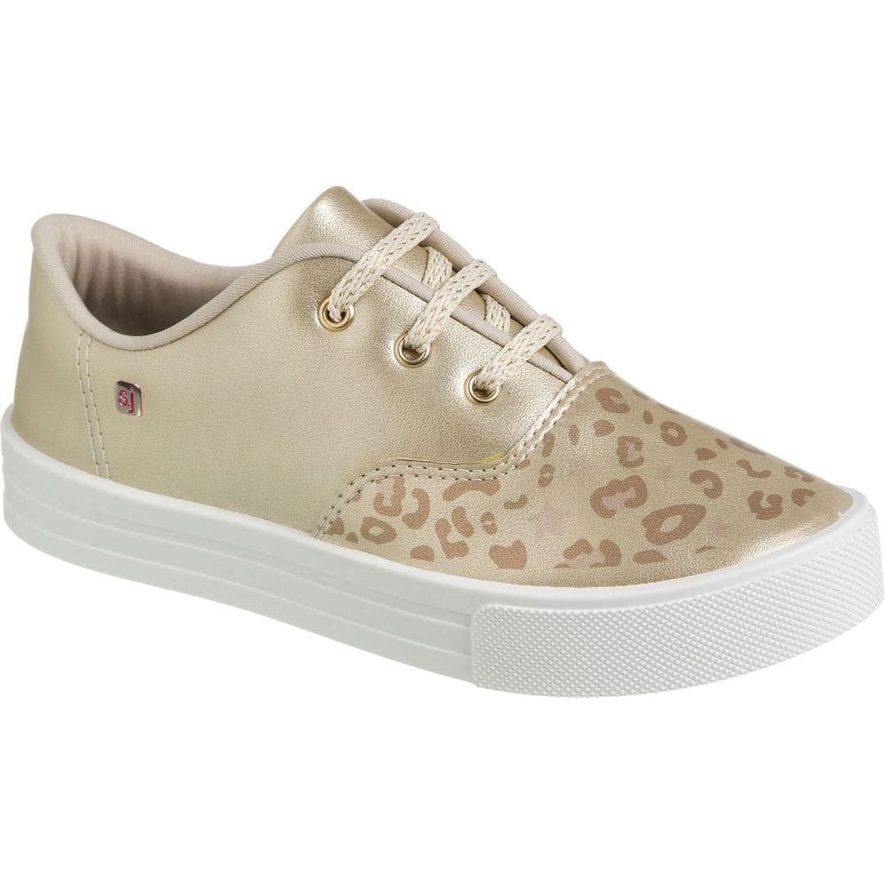 Tênis Sweet Joy Dourado Imperdivel Cód: 107