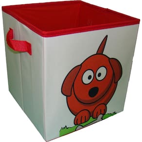 Caixa Organizadora Brinquedos Infantil Estampada Bichinhos