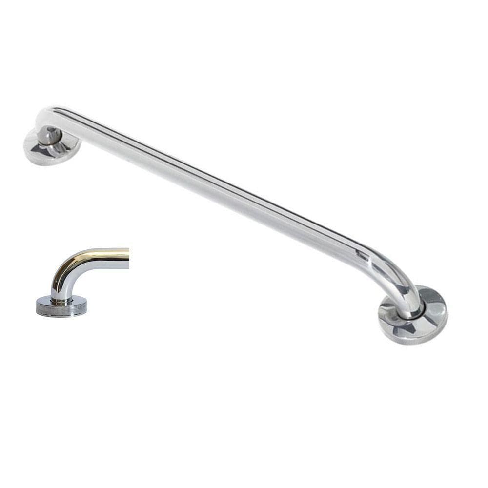 Alça De Apoio 80cm Barra Inox Acessibilidade Corrimao Segurança Apoio