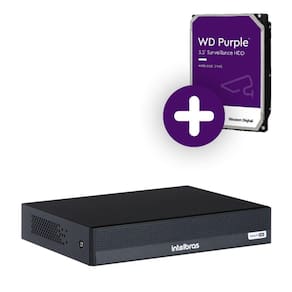 Dvr Intelbras 8 Canais 5mp Lite Com Hd 2tb | Gravador De Vídeo Mhdx 3008-c