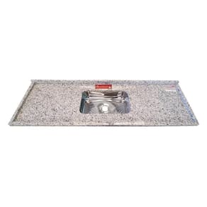 Pia de Cozinha Granito 160 Cm Portinari Plus Cuba Simples Branco Portinari