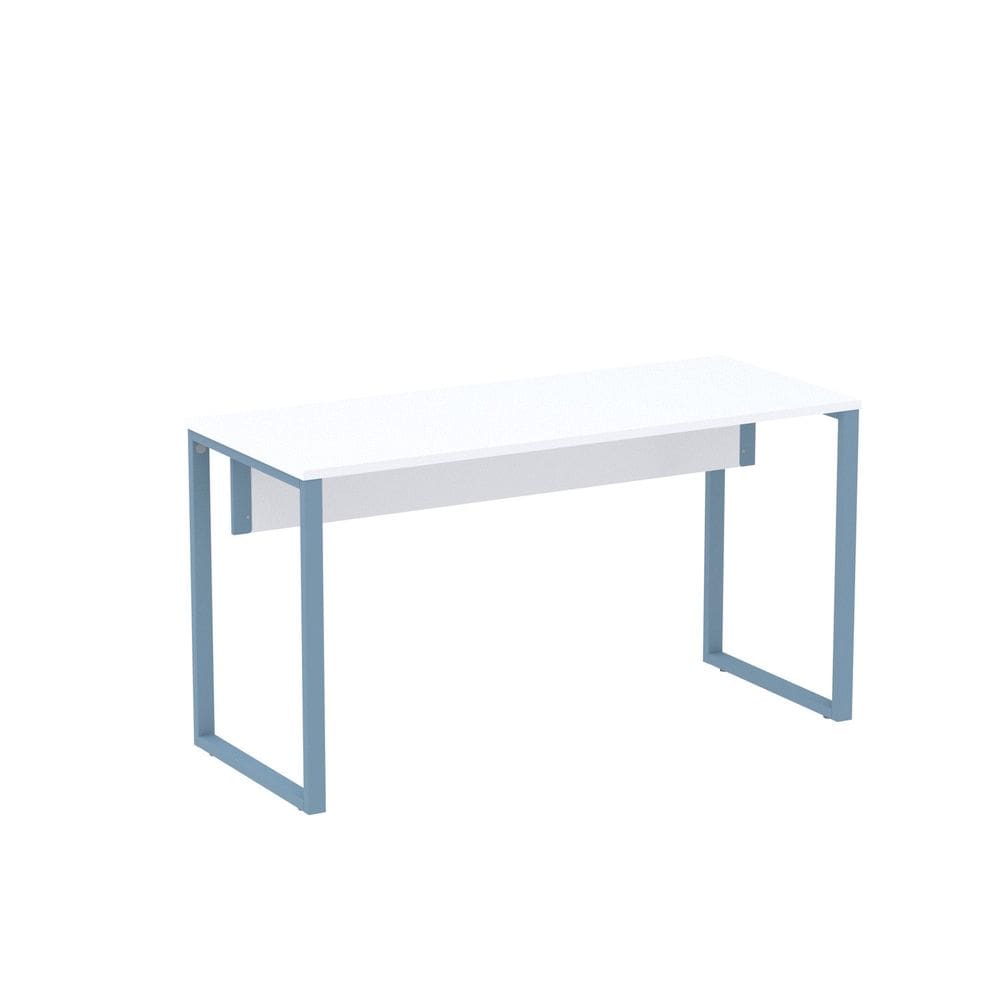 Mesa Madeira 1340x600mm M134/60p25tub Branco/Azul Dali