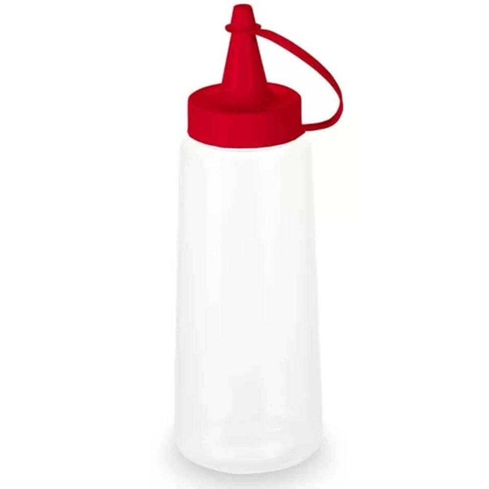 50 Bisnagas Plásticas para Molhos Caldas Ketchup 250ml Lanch