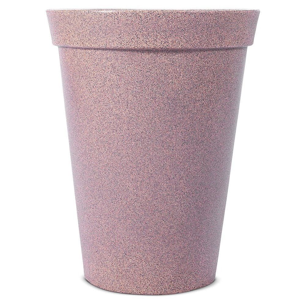 Vaso Decorativo para Plantas Cônico com Borda Atenas 45 pedra