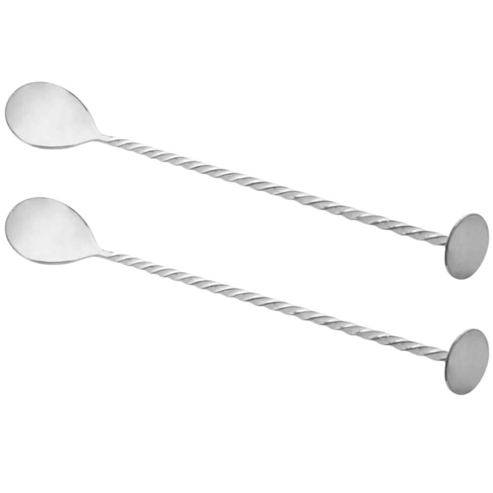 2 Colheres Bailarina 26cm Inox Tress Lyor Bartender Bebidas
