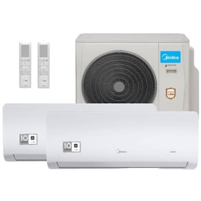Ar Condicionado Multi Split Midea Xtreme Save18000 BTUs2X9000 Quente e Frio Inverter220V38MBMBA18M5