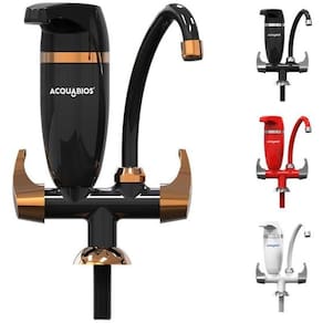 Torneira Com Filtro Premium Bica Movel Cromado Acqua Cor: Vermelho Cromado