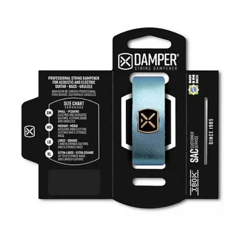 Damper/ Abafador Ibox Supreme Md Azul Metálico Dmmd06