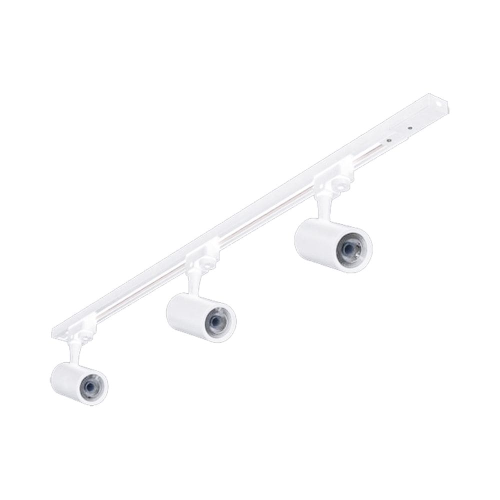 Kit 03 Spots Led com Trilho e Emenda Branco 10W 3000K Bivolt 1 Metro