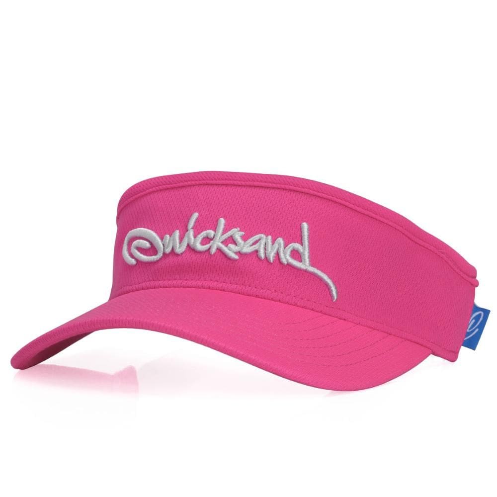 Viseira Quicksand Bordada Rosa e Branca