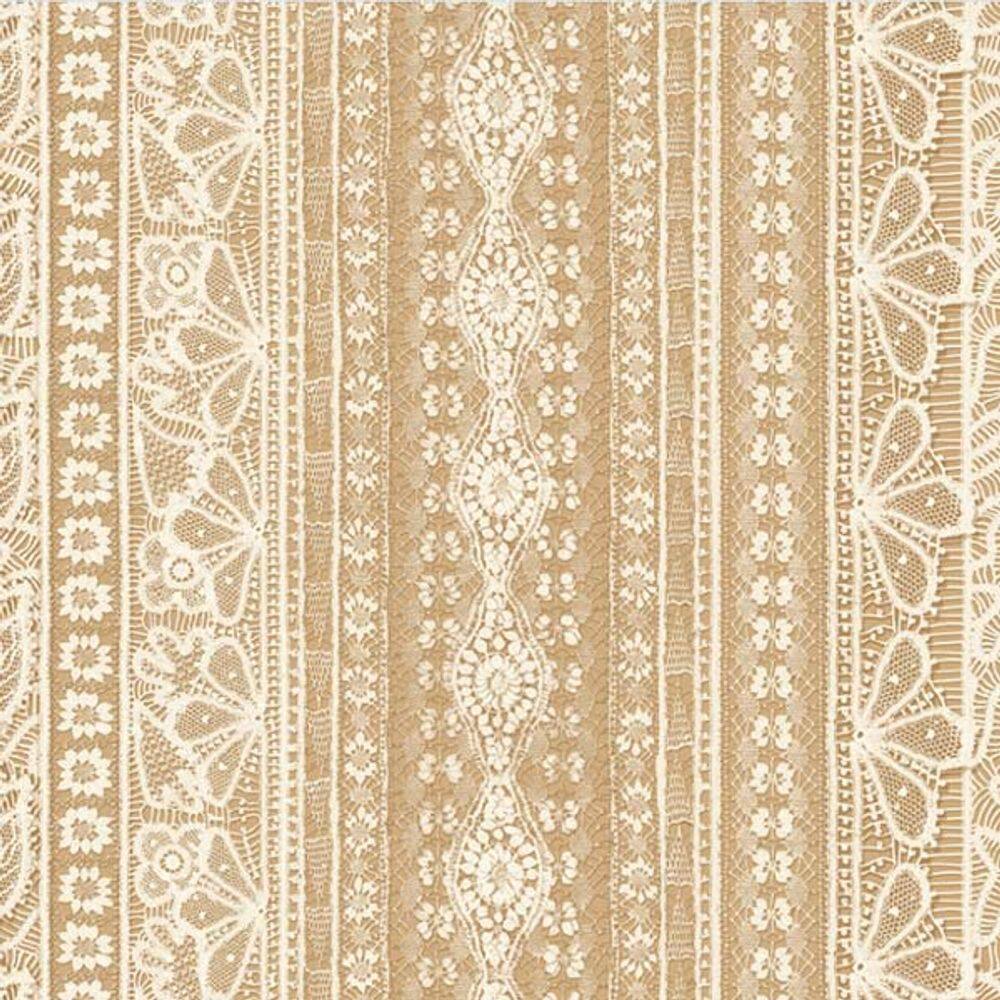 Papel de Parede Martha Medeiros Aspecto Têxtil Laranja AI5032