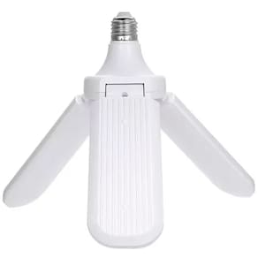 Lâmpada Luz Potente Branca Pétala Led Ângulo Regulável Econômica 40 mHa Hélice Dobrável Econômica