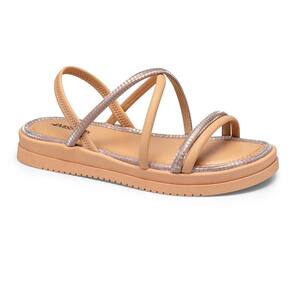 Sandália Flatform Mississipi MB222 Feminina - Rosê