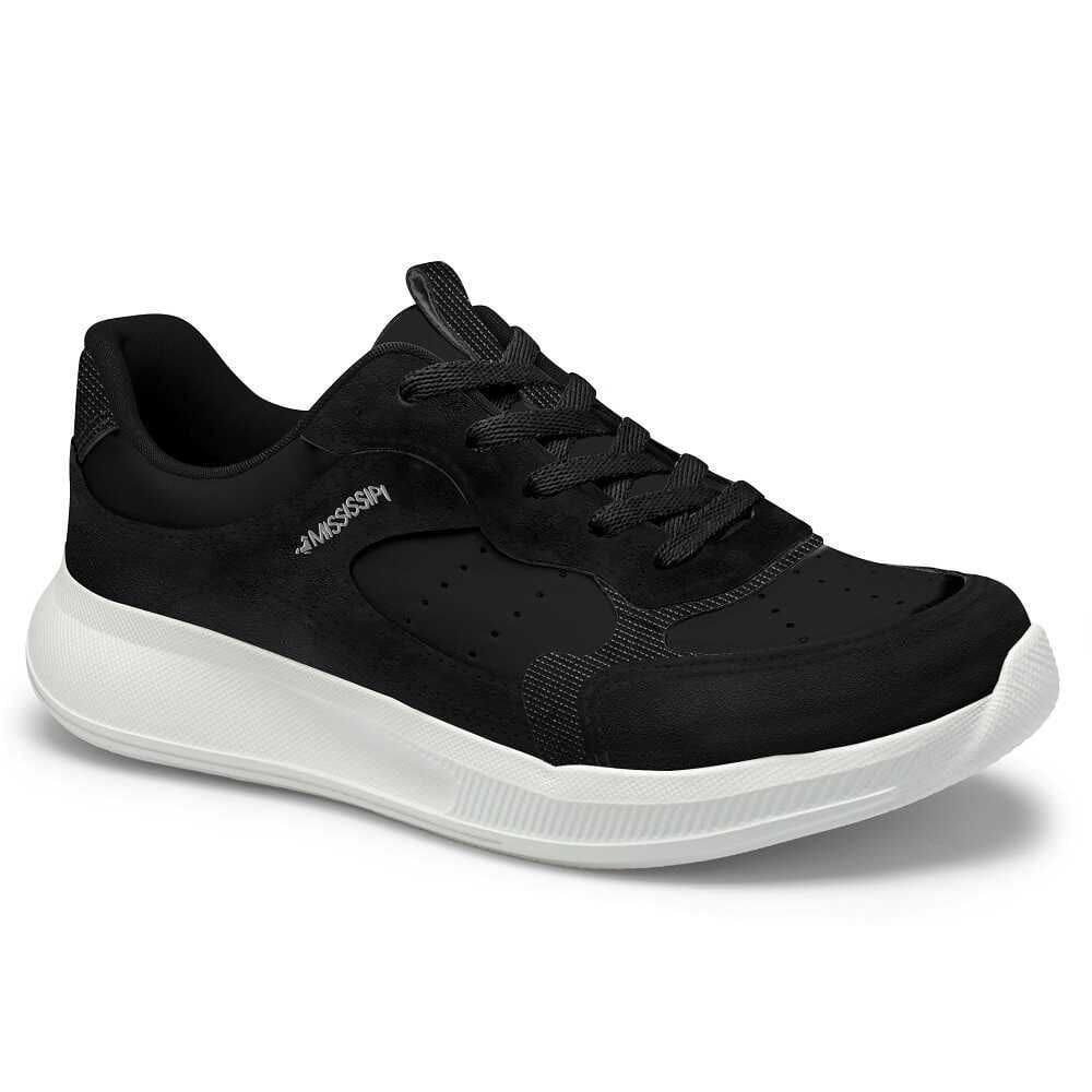 Tênis Jogging Mississipi MB171 Feminino - Preto