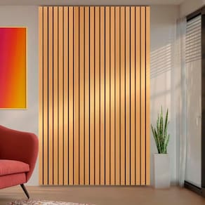 Módulos Ripados MDF MDP 3 Peças Nature Nyx JB Bechara