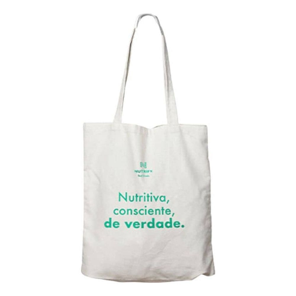 Sacola Ecológica de Algodão Ecobag - Nutrify