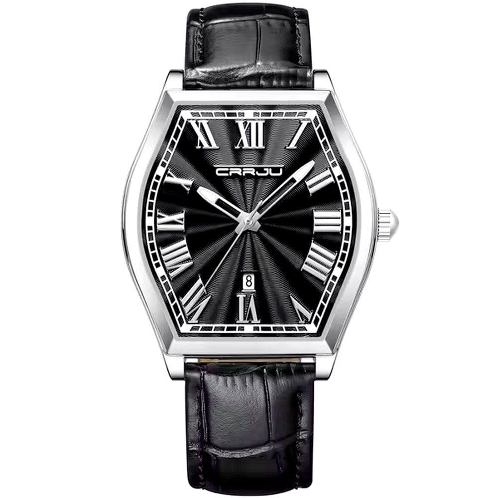 Relogio Analógico Masculino de Quartzo Design Criativo Tonneau À Prova D`Água