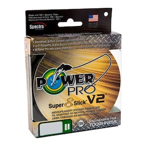 Linha Pesca Power Pro 150YD Super 8 Slick V2 Verde Musgo Microfilamento