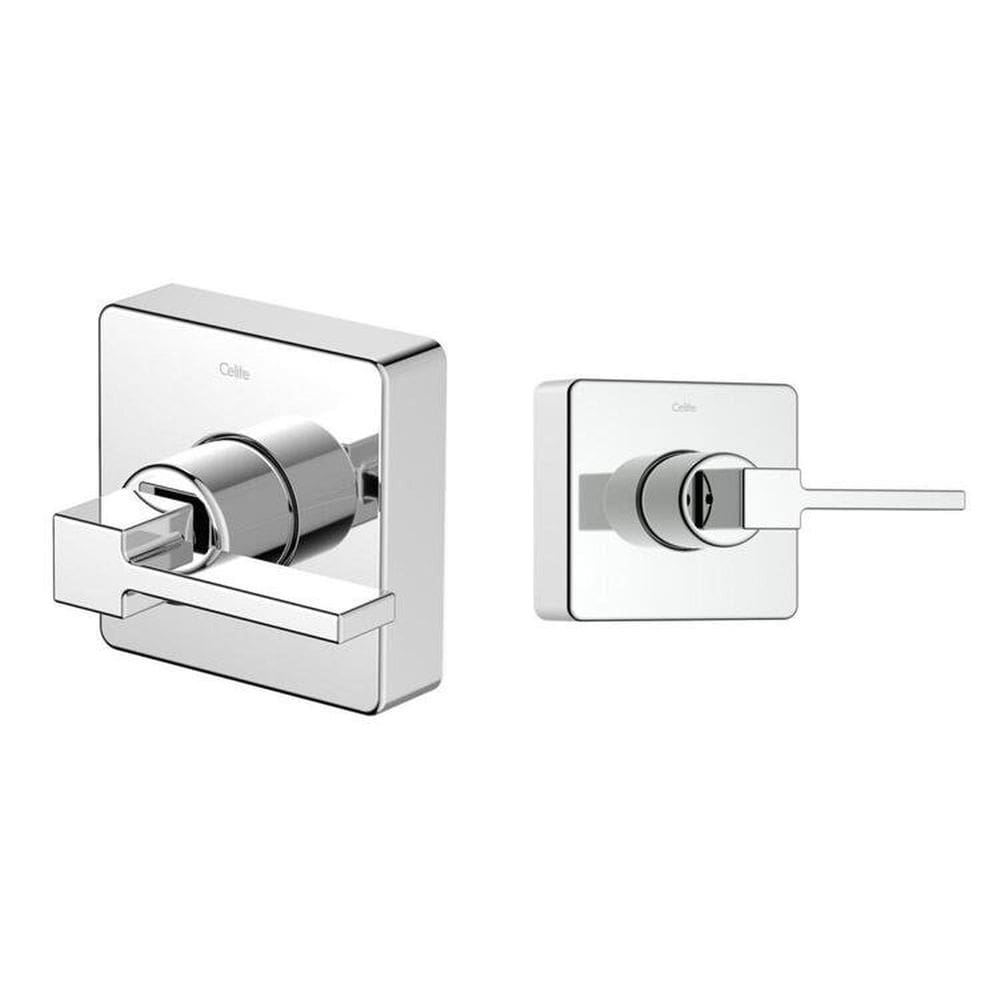 Kit com 3 Acabamento de Registro para Base Docol 1.1/4, 1.1/2 Elite Cromado