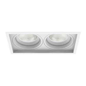 Spot Embutir Recuado Microborda Duplo Par20 Branco- Interlight
