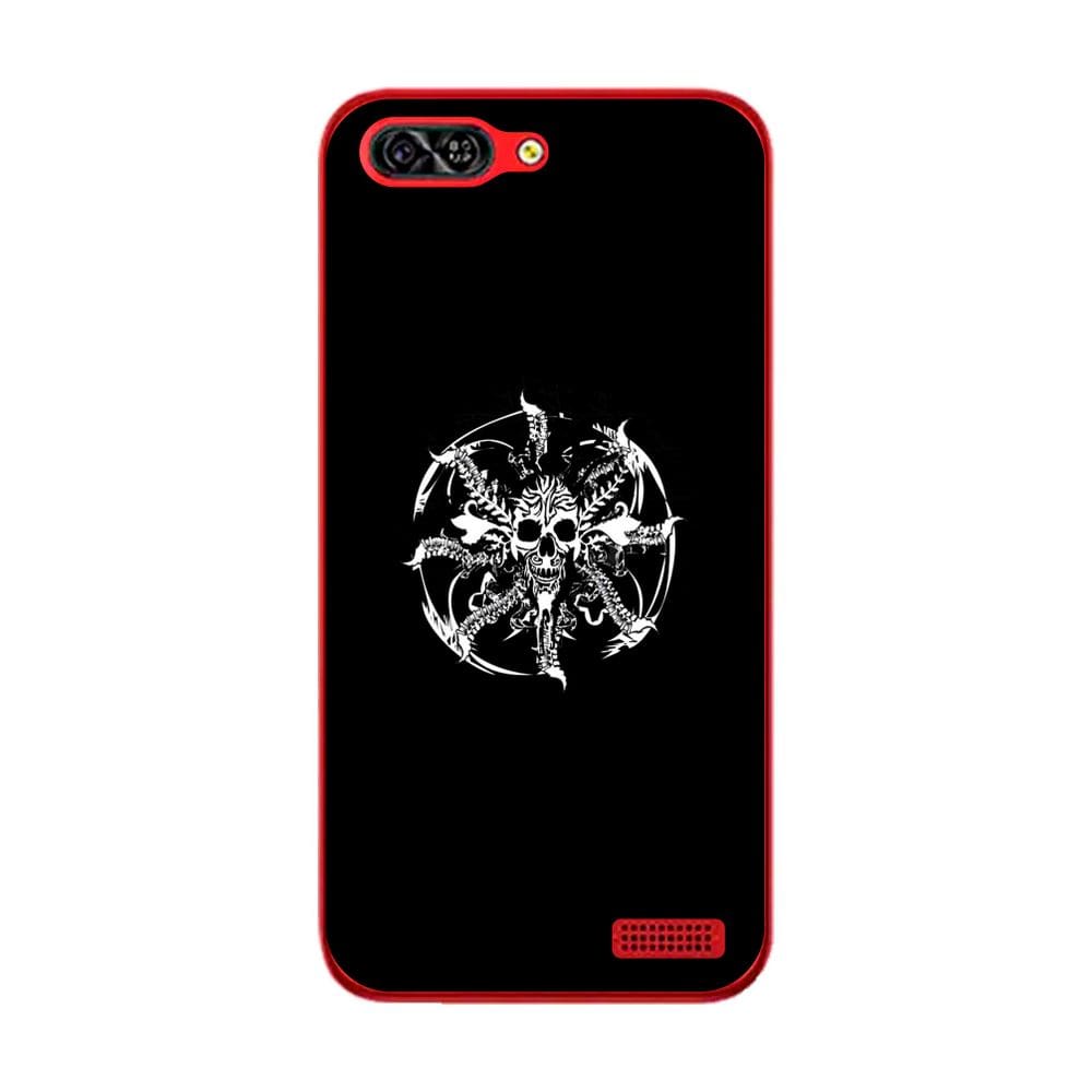 Capa Adesivo Skin016 Verso Para Red Mobile Quick 5.0 S50