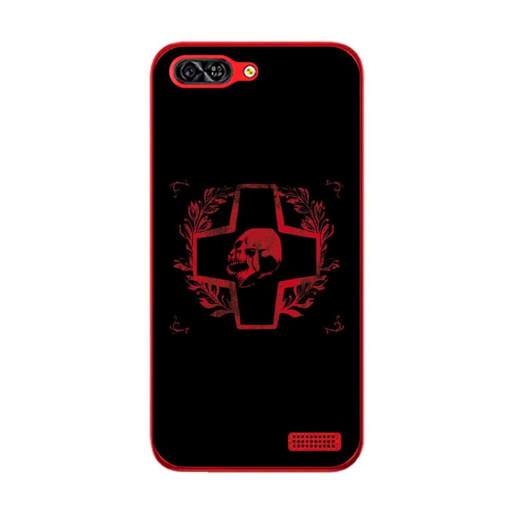 Capa Adesivo Skin023 Verso Para Red Mobile Quick 5.0 S50