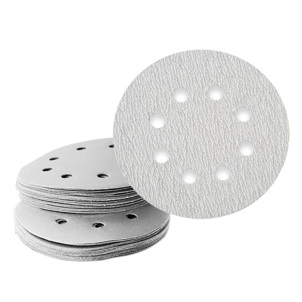 Kit 20 Disco Lixa Pluma Orbital 125Mm 5`` 8 Furos Grão 120