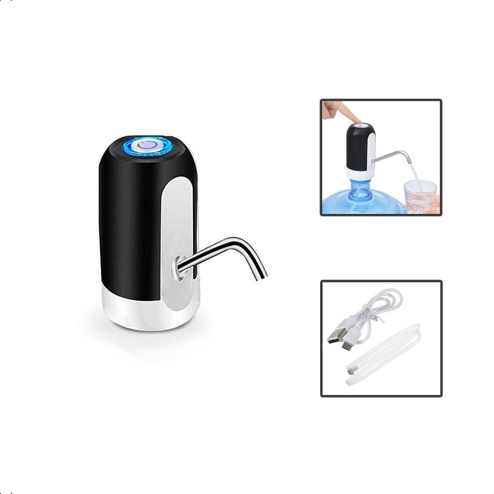 Bomba Elétrica Água Automático Recarregável Galões 5/10/20L