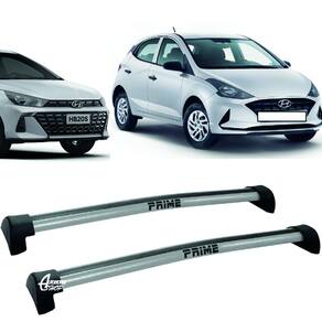 Rack Teto Aluminio Prime Hyundai HB20 2020/ 2024 Prata PR306