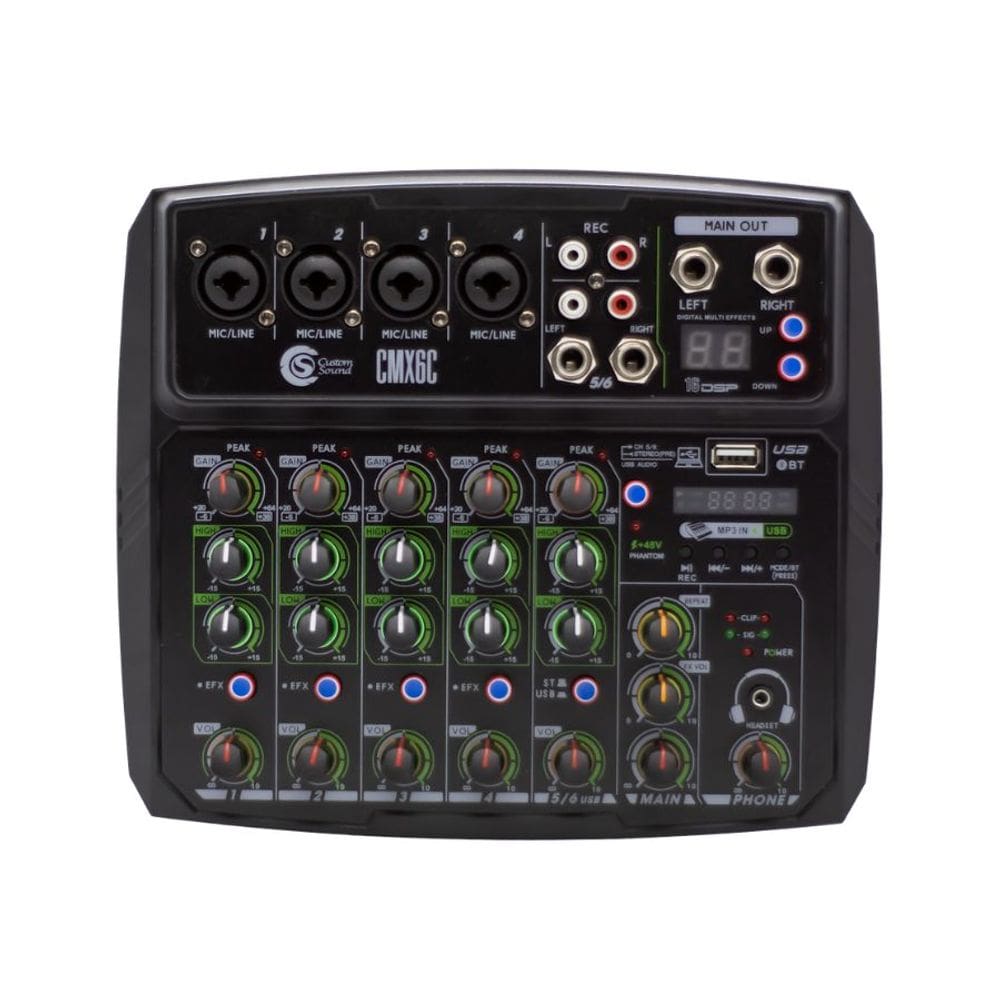 Mixer CMX 6C - BK Custom Sound