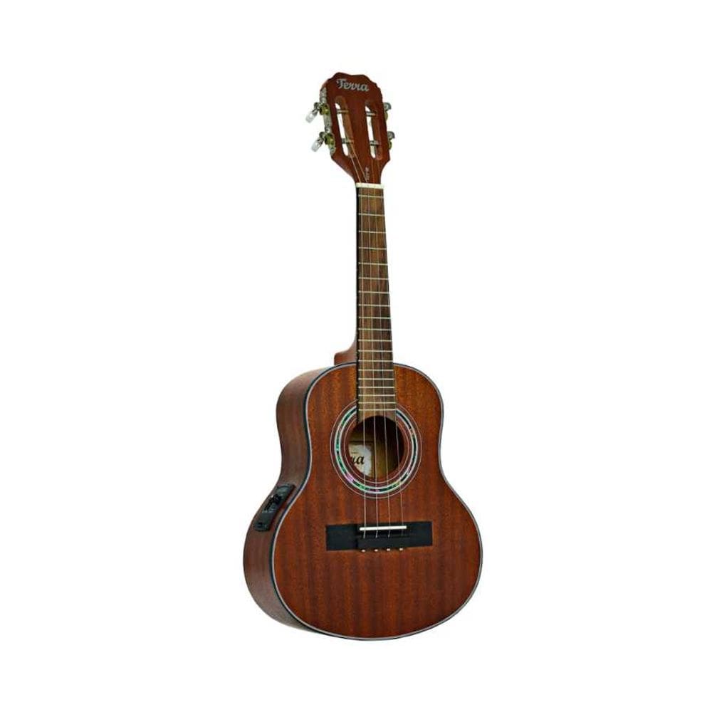 Cavaco Terra Eletroacústico Fosco Com Capa Mahogany TCV 02 - MH