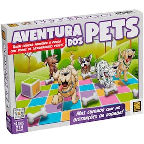 Jogo Aventura dos Pets - Grow