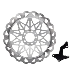 Disco Freio Dianteiro Gp7 Cg 150 04/08 Prata 320mm Oversize [F016]
