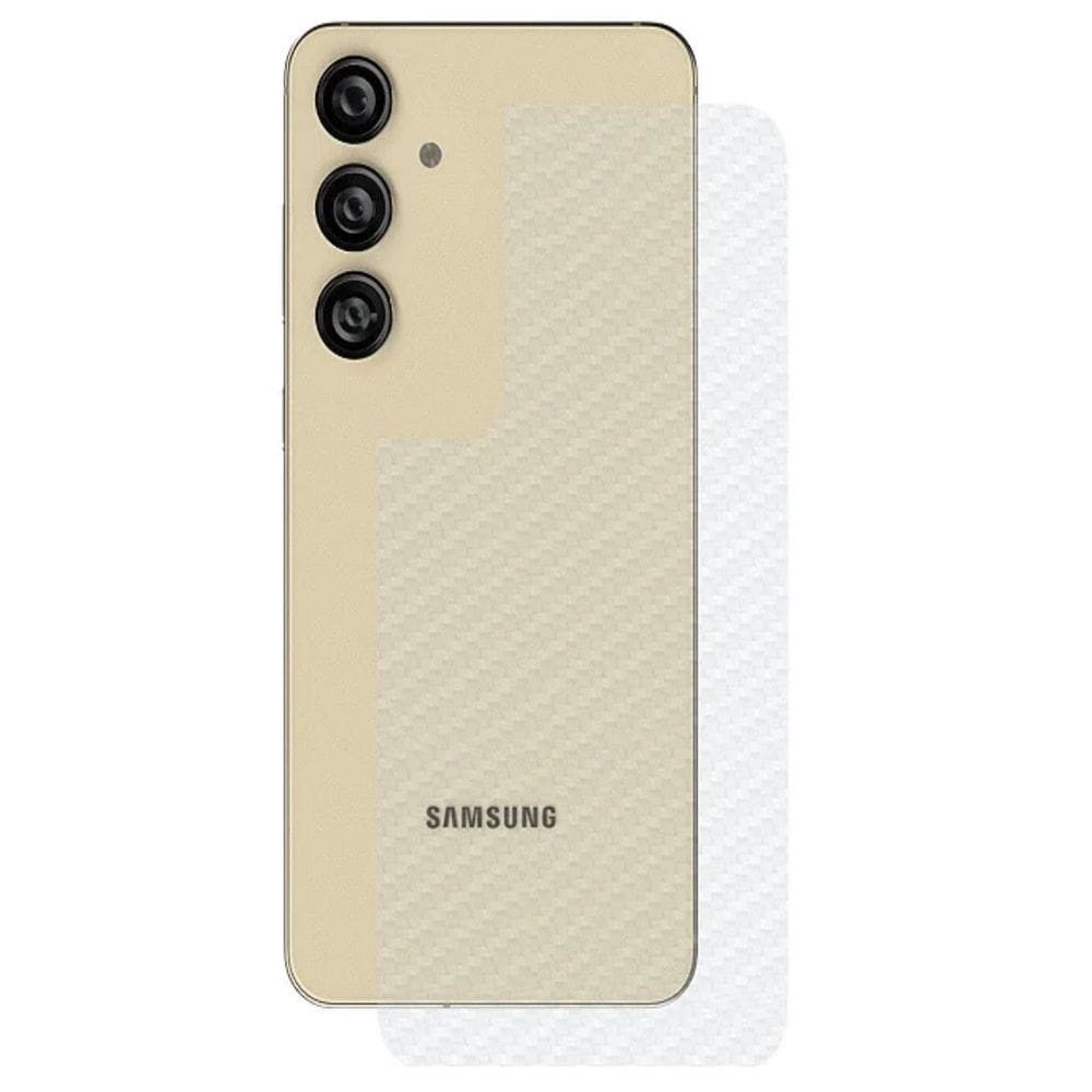 Película De Fibra De Carbono Verso Para Samsung Galaxy S24+ Plus