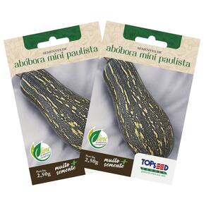 2X Sementes de Abóbora Paulista (Mini) TOPSEED