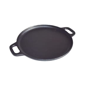 Bifeteira De Ferro Fundido Lisa Redonda Alça Ferro 20Cm