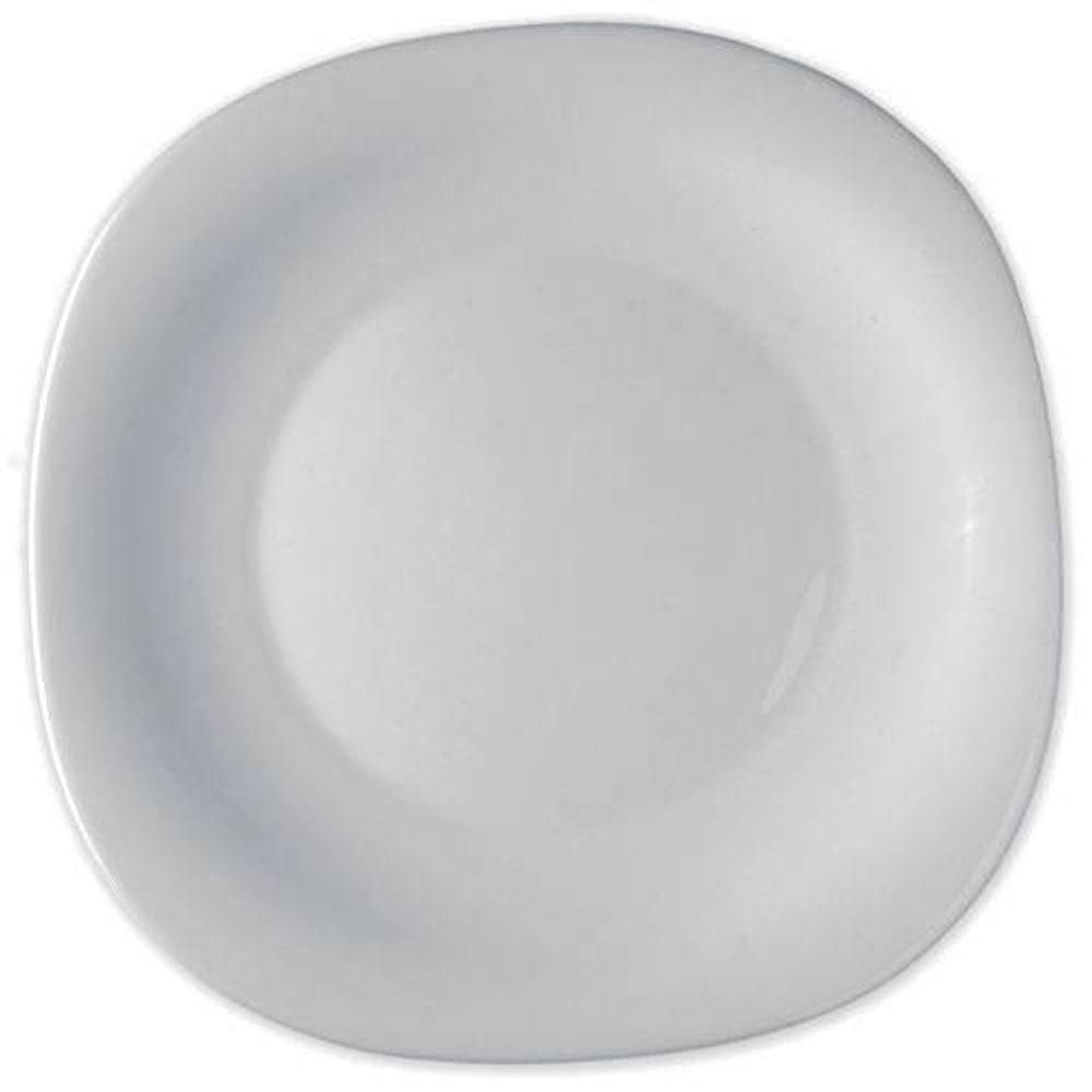 Jogo De Prato Sobremesa 6 Peças Parma Bormioli Branco 20cm