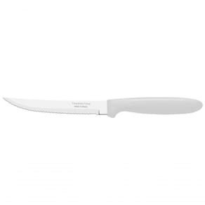 Kit 12 Faca Churrasco Tramontina Ipanema Inox Branco 5
