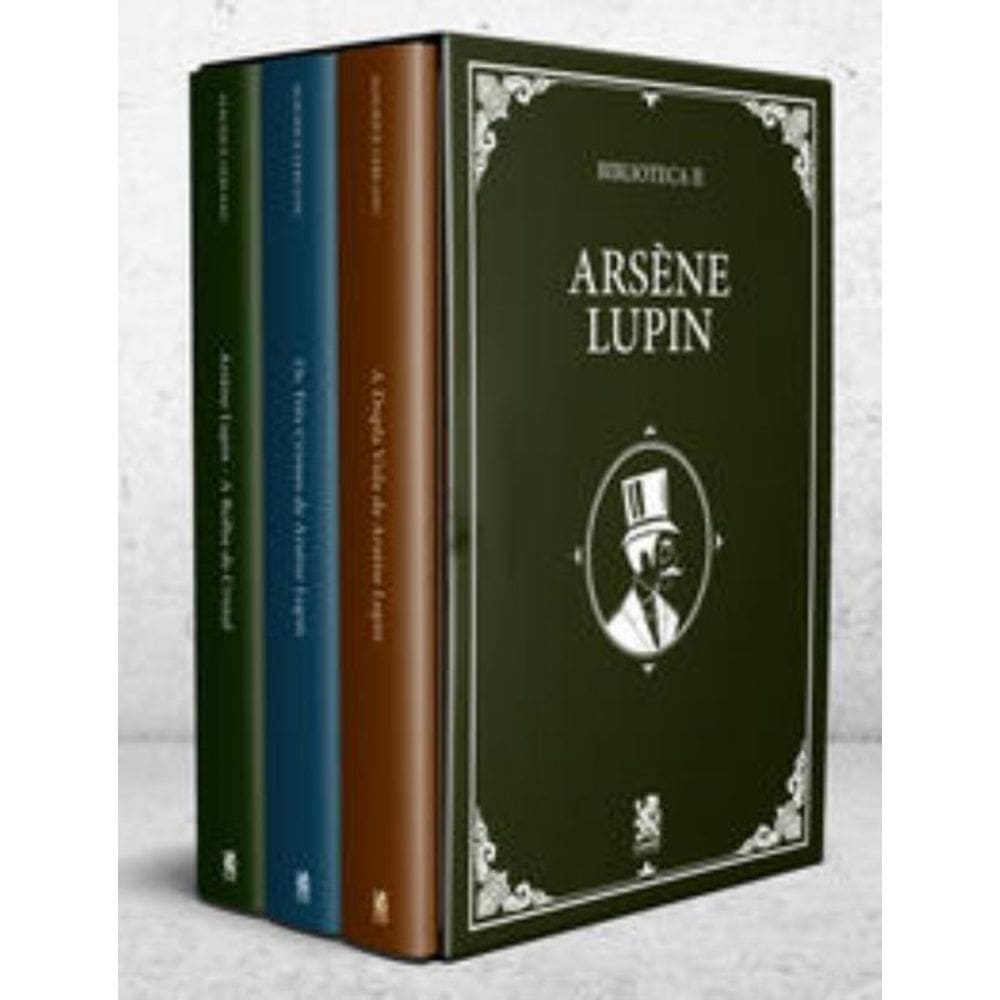 Biblioteca Arsene Lupin - Vol. 02 - Box C/3 Livros