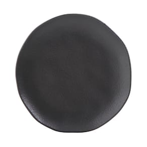Prato Para Sobremesa Geo Carbon Matte 19cm Porto Brasil Preto